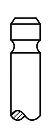 Válvula de admissão V91416 AE