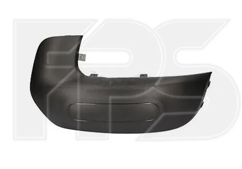 Placa sobreposta direita do pára-choque dianteiro 1611370680 Peugeot/Citroen