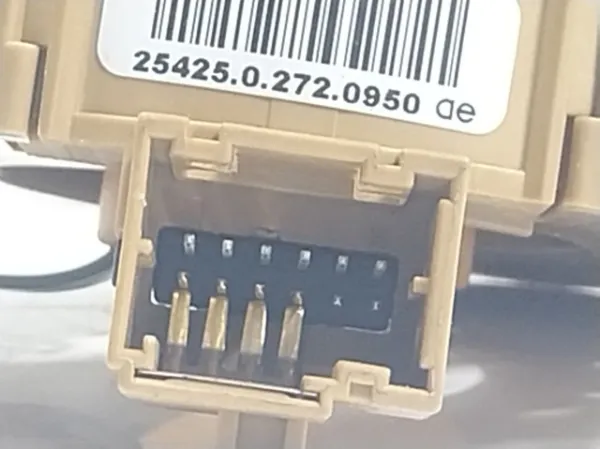 Comutador instalado na coluna da direção, montado 1649361980 Peugeot/Citroen