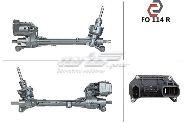 Cremalheira da direção 2337322 Ford