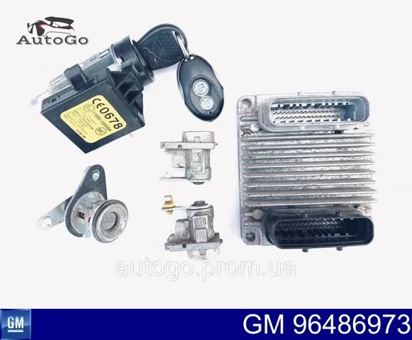 Módulo de direção (Centralina eletrônica) de motor 96486973 General Motors