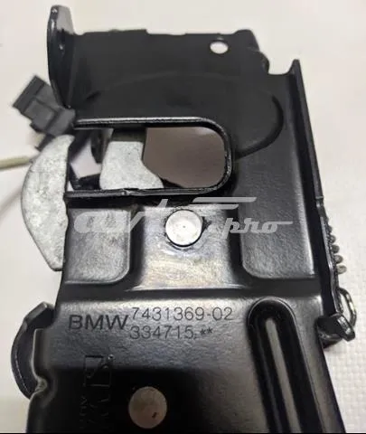 Fecho da capota esquerdo 7431369 BMW