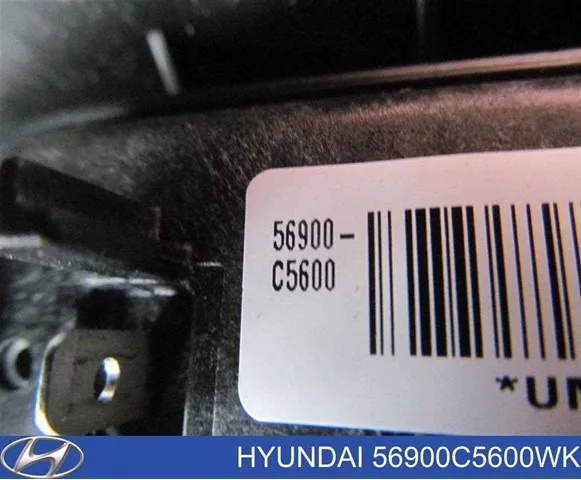 Cinto de segurança (AIRBAG) de condutor 56900C5600WK Hyundai/Kia