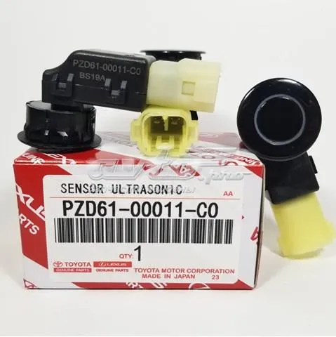 Sensor traseiro de sinalização de estacionamento (sensor de estacionamento) PZD6100011 Toyota