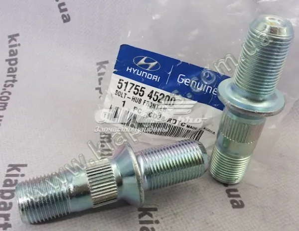 Parafuso de cubo 5175545200 Hyundai/Kia