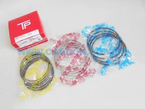 Kit de anéis de pistão de motor, 2ª reparação ( + 0,50) 33790050 TPR