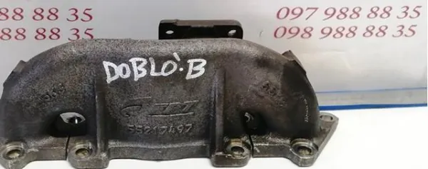 Tubo coletor de escape Fiat Doblo II