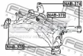 Bloco silencioso de viga traseira (de plataforma veicular) Nissan Murano Z50