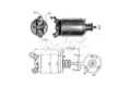 Relê retrator do motor de arranco Volkswagen Transporter 25, 253, 255