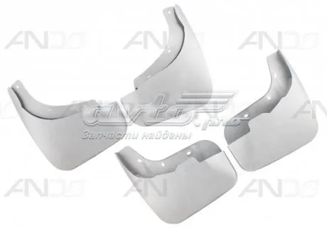 Protetores de lama dianteiros + traseiros, kit Audi Q5 8RB