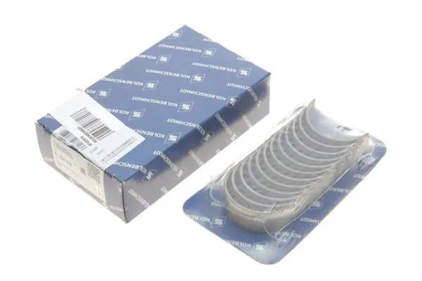 Folhas inseridas de cambota de biela, kit, 1ª reparação ( + 0,25) 87432610 Kolbenschmidt