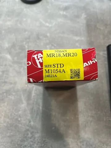 Folhas inseridas principais de cambota, kit, padrão (STD) M1054ASTD Taiho
